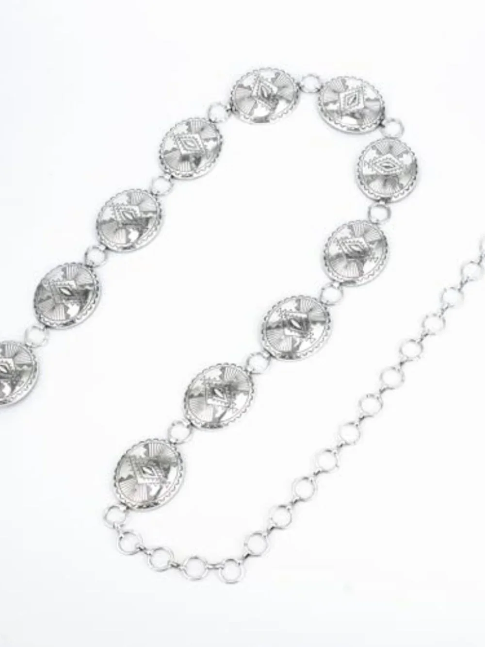 Western Metal Concho Waist Chain for Women | Cowgirl Adjustable